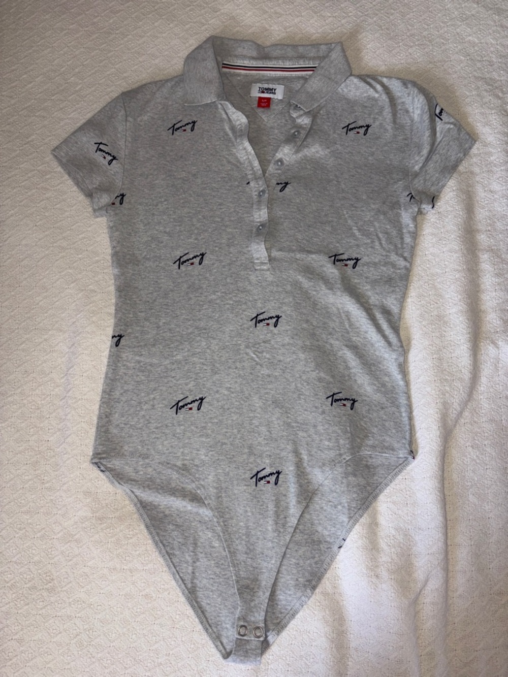 Tommy Hilfiger Light Gray Polo Shirt
